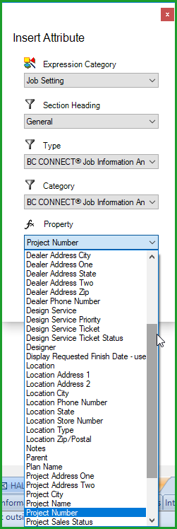 Mapping the BC Connect project fields to a BC Framer layout sheet ...